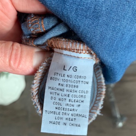 Ci Sono Denim Shirtwaist Dress - Picture 13 of 13